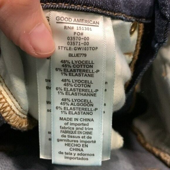 Good American Good Waist Jeans 2/26 - Picture 7 of 7